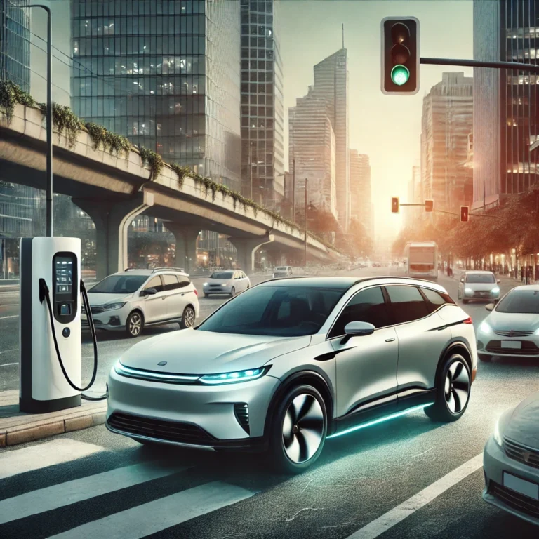 Compara el vehiculo electrico con un equivalente de combustion.